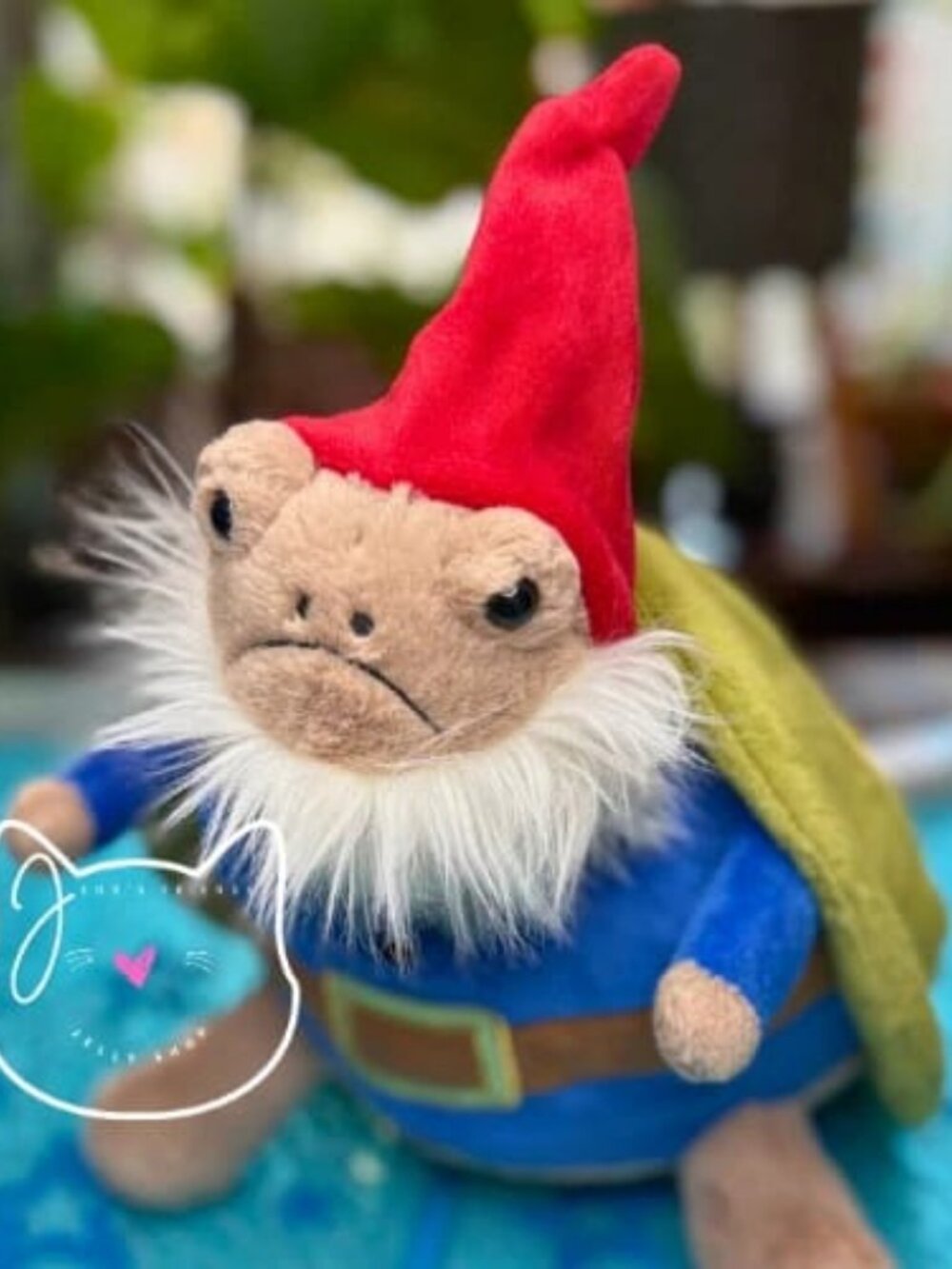 Jellycat TIMMY TURTLE "Garden Gnome" New BNWT - RETIRED - Soft Plush Toy Spring - Picture 3 of 6